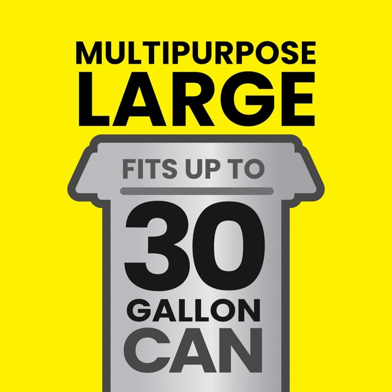 Glad Drawstring Trash Force Flex