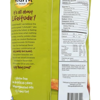 Good Health Avocado Oil Kettle Chips – Barbecue Good Health Avocado Oil Kettle Chips – Barbecue