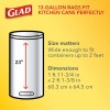 Glad Quick-tie Tall Kitchen Bags 80 ct