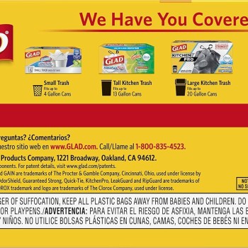 Glad Recycling Bag 45ct