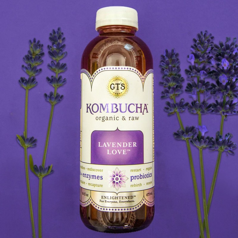 Gt's Kombucha Lavender Love Gt's Kombucha Lavender Love