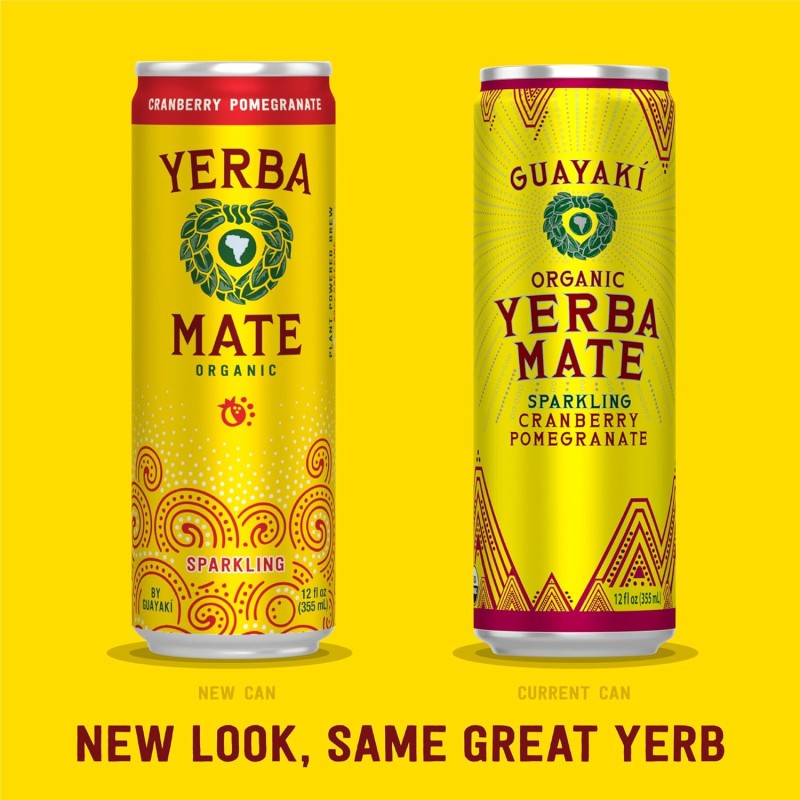 Guayaki Yerba Mate Cranberry Pomegranate Sparkling Guayaki Yerba Mate Cranberry Pomegranate Sparkling