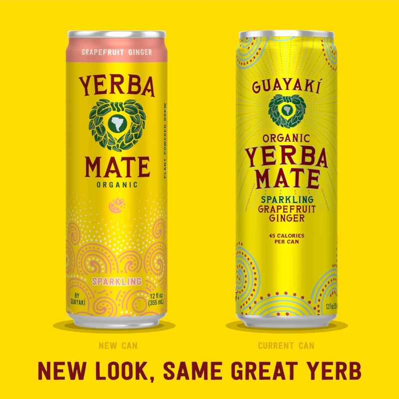 Guayaki Yerba Mate Grapefruit Ginger Sparkling Guayaki Yerba Mate Grapefruit Ginger Sparkling