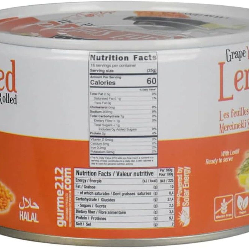 Gurme212 Lentil Stuffed Grape Leaves Gurme212 Lentil Stuffed Grape Leaves