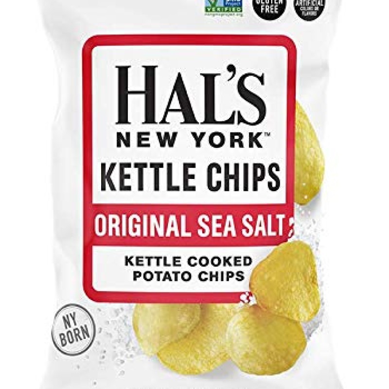 Hal's Kettle Chips Sea Salt 2oz