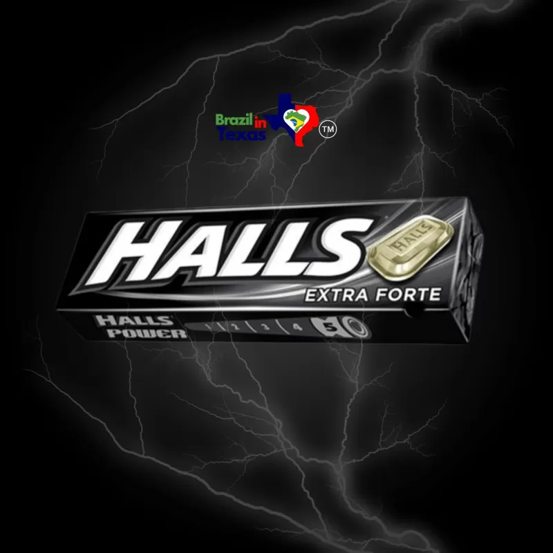 Halls Extra Strong Black