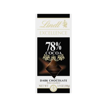 Lindt Dark Chocolate 78% Cacao Lindt Dark Chocolate 78% Cacao