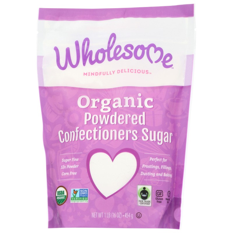 WHOLESOME ORG POWDERED CONFECTIONERS SUGAR WHOLESOME ORG POWDERED CONFECTIONERS SUGAR