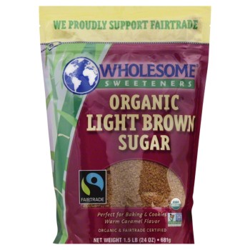 Wholesome Organic Sugar Light Brown Wholesome Organic Sugar Light Brown