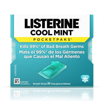 Pfizer Listerine Coolmint Pocket Paks Oral Strips (43365) Pfizer Listerine Coolmint Pocket Paks Oral Strips (43365)