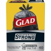 Glad Large Heavy Duty Trash Bags 30 Gallon 40 count
