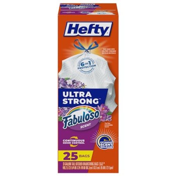 Hefty Ultra Strong Fabuloso Scent Trash Bags (25 Count)