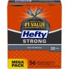 Hefty Strong Large Trash Bags Multipurpose 56ct