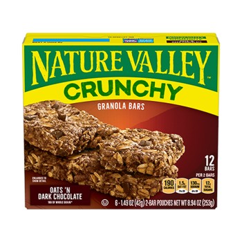 NATURE VALLEY OATS'N DARK CHOCOLATE NATURE VALLEY OATS'N DARK CHOCOLATE