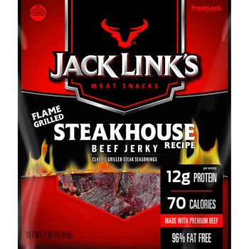 JACK LINK'S STEAK HOUSE BEEF JERKY JACK LINK'S STEAK HOUSE BEEF JERKY