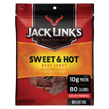 JACK LINK'S SWEET & HOT BEEF JERKY JACK LINK'S SWEET & HOT BEEF JERKY
