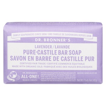 Dr. Bronner's Castile Bar Soap Lavender Dr. Bronner's Castile Bar Soap Lavender