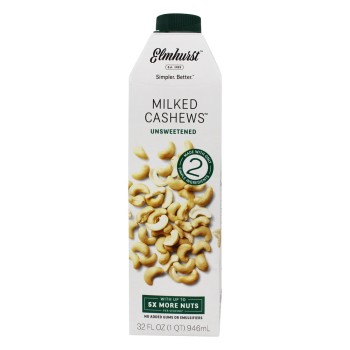 Elmhurst Unsweetened Milked Cashews Elmhurst Unsweetened Milked Cashews