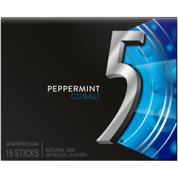 5 Gum Peppermint Cobalt 5 Gum Peppermint Cobalt