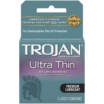TROJAN ULTRA THIN CONDOMS TROJAN ULTRA THIN CONDOMS