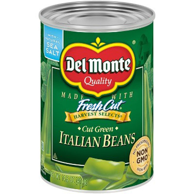DELMONTE FRESH CUT WHOLE GREEN BEANS DELMONTE FRESH CUT WHOLE GREEN BEANS