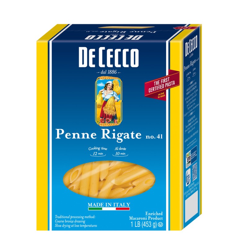 DeCecco Penne Rigate Pasta No. 41 DeCecco Penne Rigate Pasta No. 41