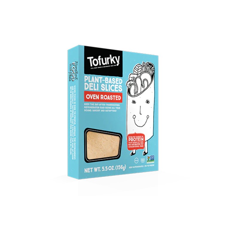 TOFURKY PLANT BASED DELI SLICES OVEN ROASTED TOFURKY PLANT BASED DELI SLICES OVEN ROASTED