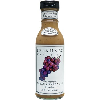 Briannas Dressing Creamy Balsamic Briannas Dressing Creamy Balsamic