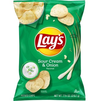 Lay's Sour Cream & Onion Potato Chips Lay's Sour Cream & Onion Potato Chips