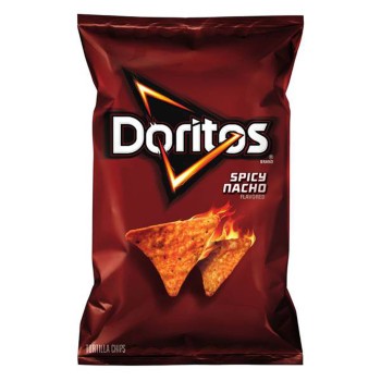Doritos Spicy Nacho Tortilla Chips Doritos Spicy Nacho Tortilla Chips