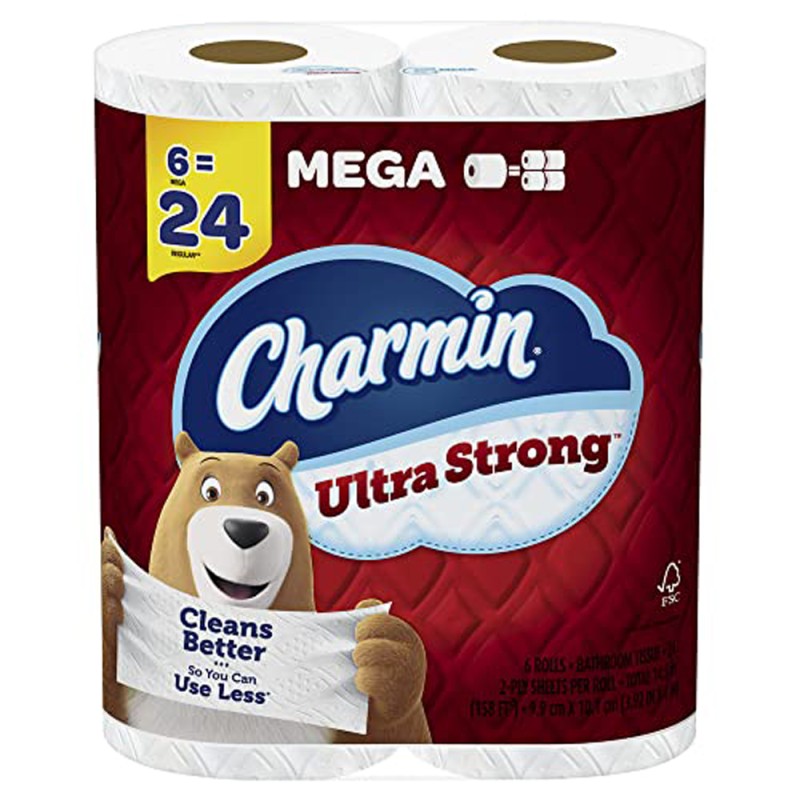 Charmin Ultra Strong 6=24 Charmin Ultra Strong 6=24