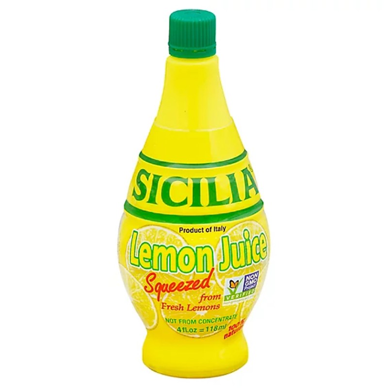 SICILIA LEMON JUICE 4 FL OZ SICILIA LEMON JUICE 4 FL OZ