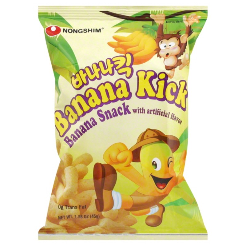 Nongshim Snack Banana Kick Nongshim Snack Banana Kick