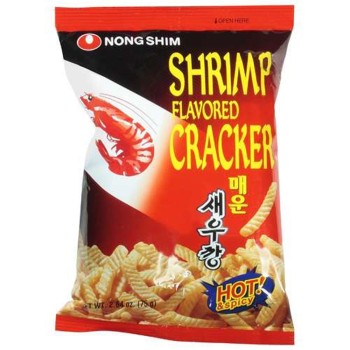 NONGSHIM SHRIMP CRACKER SPICY FLAVOR NONGSHIM SHRIMP CRACKER SPICY FLAVOR