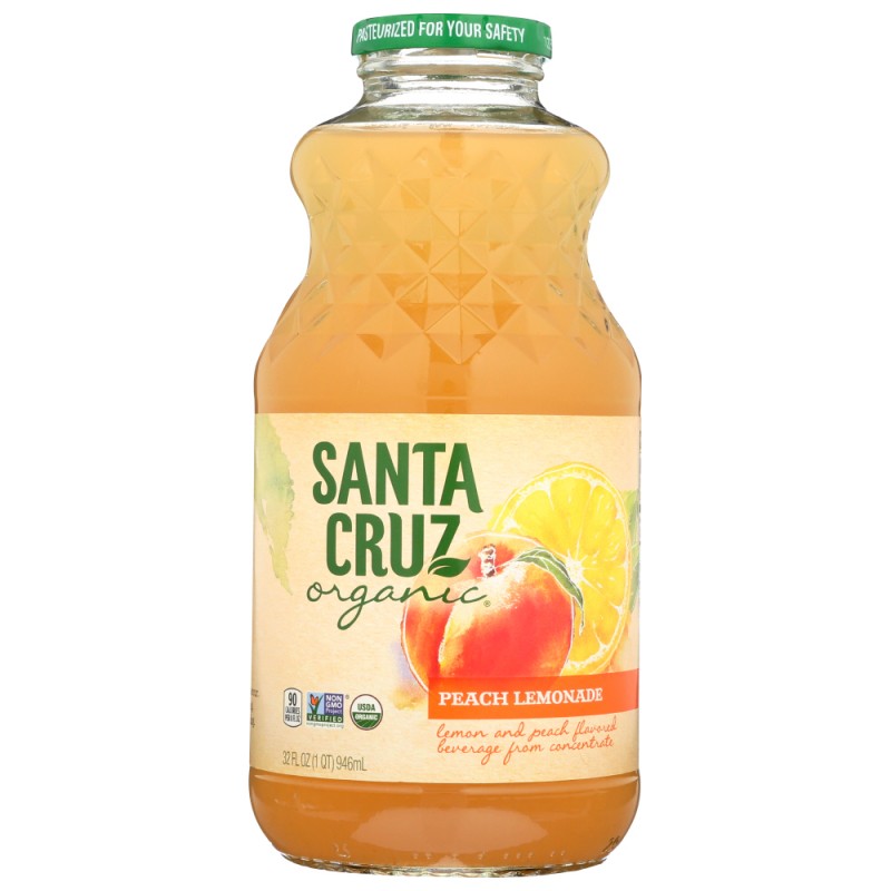 SANTA CRUZ ORG PEACH LEMONADE SANTA CRUZ ORG PEACH LEMONADE