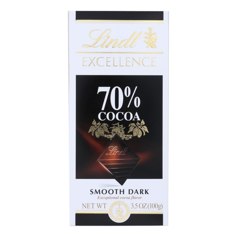 Lindt Dark Chocolate 70% Cacao Lindt Dark Chocolate 70% Cacao