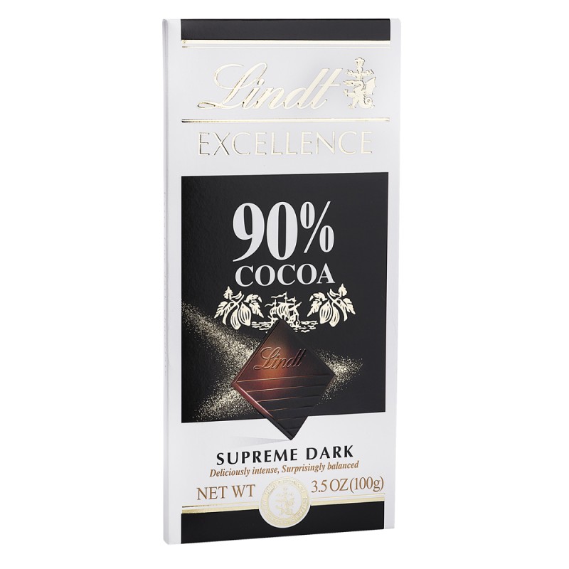 Lindt Supreme Dark Chocolate 90% Lindt Supreme Dark Chocolate 90%
