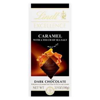 Lindt Dark Chocolate Caramel Sea Salt Lindt Dark Chocolate Caramel Sea Salt