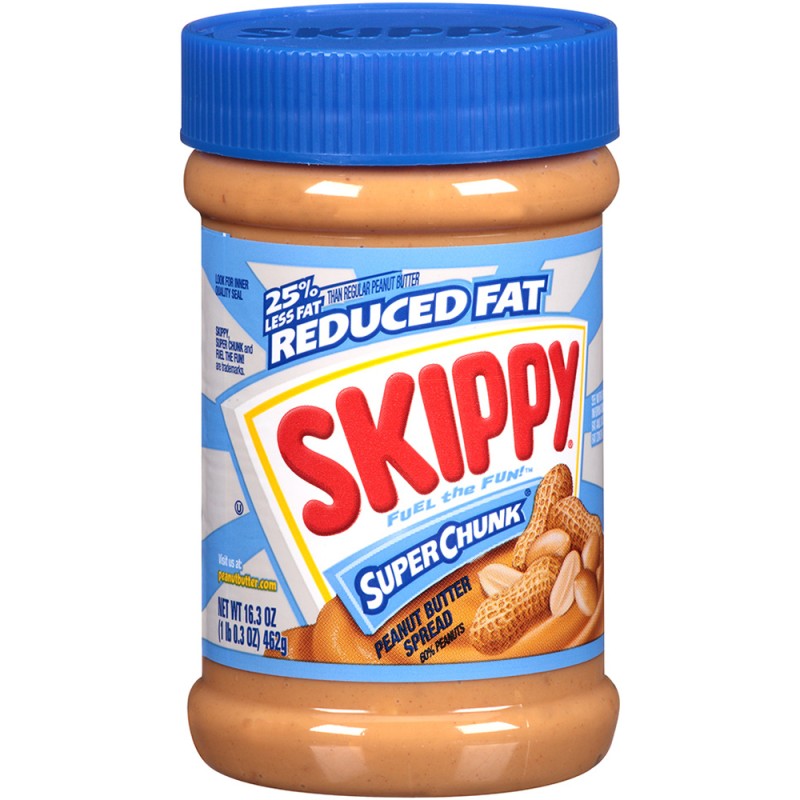 Skippy Less Fat Super Chunky Skippy Less Fat Super Chunky