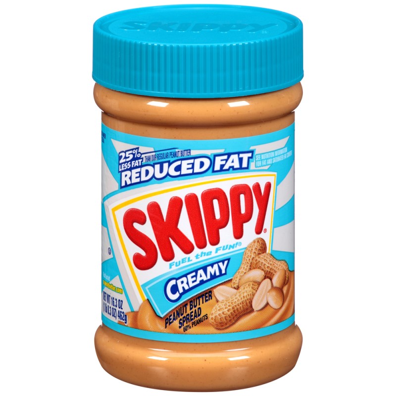 Skippy 25% Reduced Fat peanut Butter Creamy Skippy 25% Reduced Fat peanut Butter Creamy
