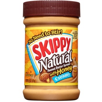 Skippy Natural With Honey Creamy Skippy Natural With Honey Creamy
