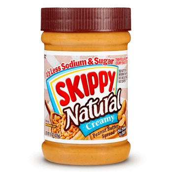Skippy Less Sugar & Sodium Creamy Skippy Less Sugar & Sodium Creamy