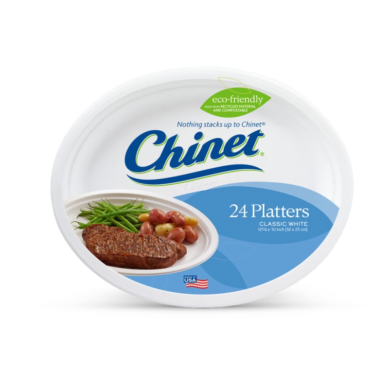 Chinet Premium Paper Platters 10 inch 24 Count Chinet Premium Paper Platters 10 inch 24 Count