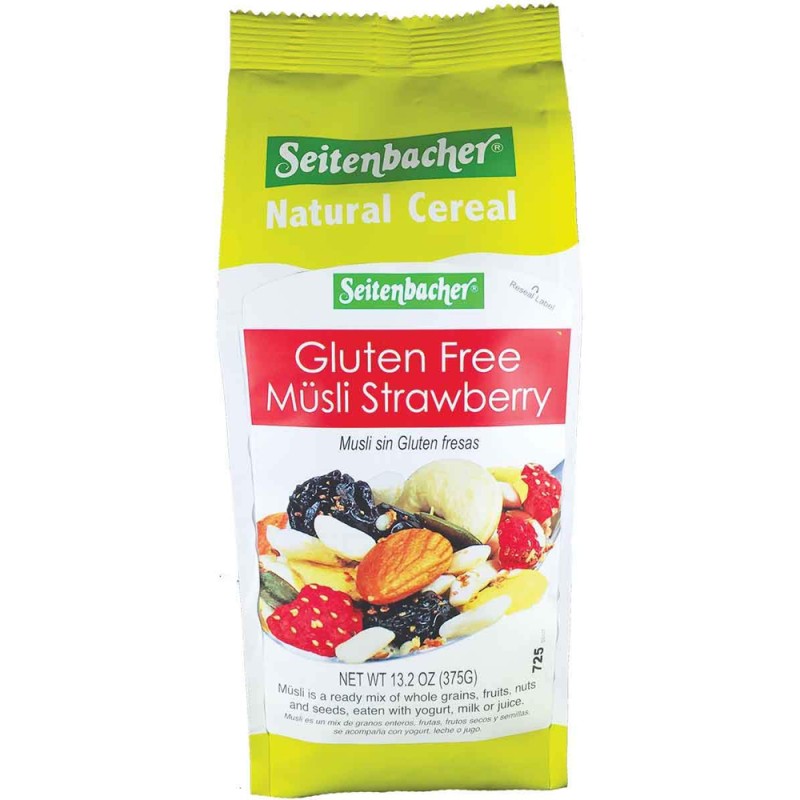 Seitenbacher Musli GF Strawberry Seitenbacher Musli GF Strawberry