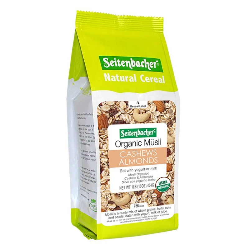 Seitenbacher Musli Cashews & Almonds Seitenbacher Musli Cashews & Almonds
