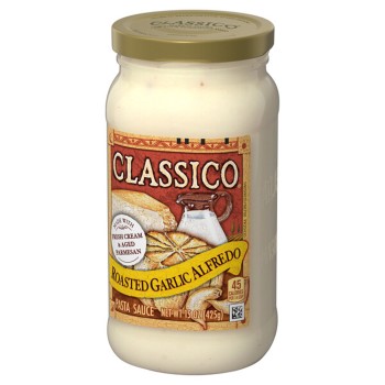 Classico Four Cheese Alfredo Pasta Sauce Classico Four Cheese Alfredo Pasta Sauce