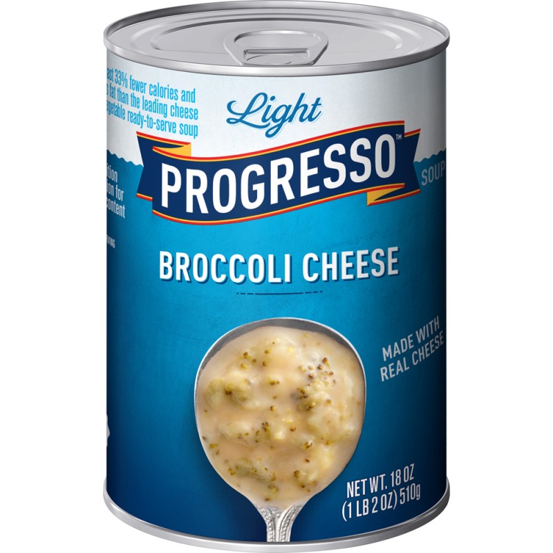 PROGRESSO BROCCOLI CHEESE PROGRESSO BROCCOLI CHEESE