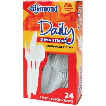 Diamond Assorted Cutlery 24 piece
