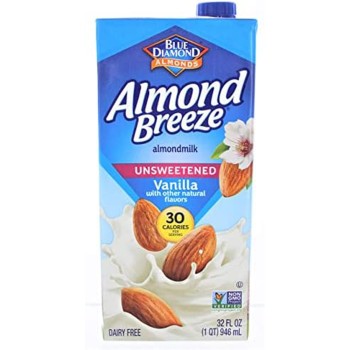 BLUE DIAMOND UNSWTD VANILLA BLUE DIAMOND UNSWTD VANILLA