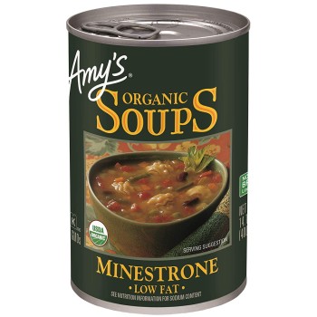 Amy's Organic Soup Low Fat Minestrone Amy's Organic Soup Low Fat Minestrone
